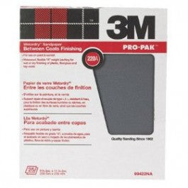 WET OR DRY 9" X 11" 220A TRI-M-ITE SANDPAPER SHEETS 50 PACK - Go Build, The Fastest Way To Build