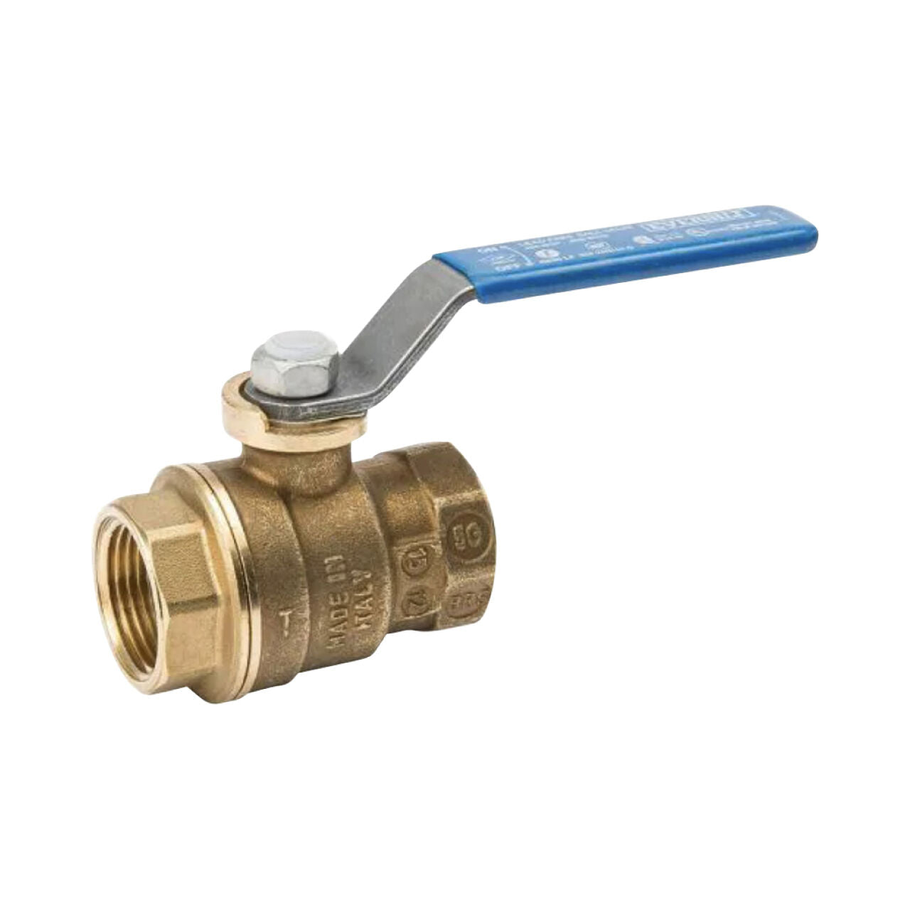 1/2 in. Brass FPT Full Port Threaded Ball Valve