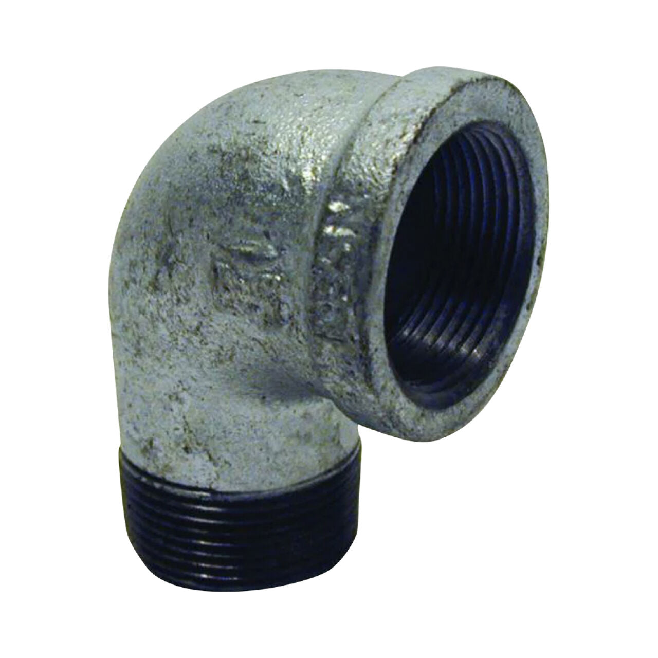 1/2 in. Galvanized Malleable Iron 90-Degree FPT x MPT Street Elbow