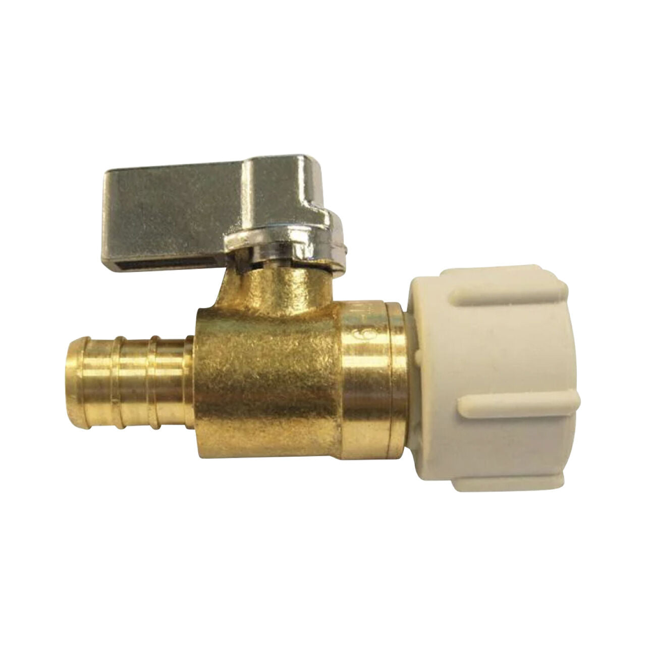 1/2 in. PEX Barb x 1/2 in. Female Pipe Thread Brass Swivel Ball Valve