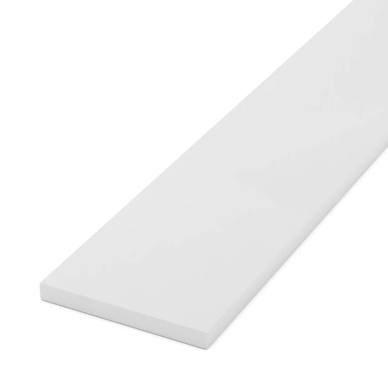 1/2 in. x 12 in. x 8 ft. Reversible White Cellular PVC Fascia