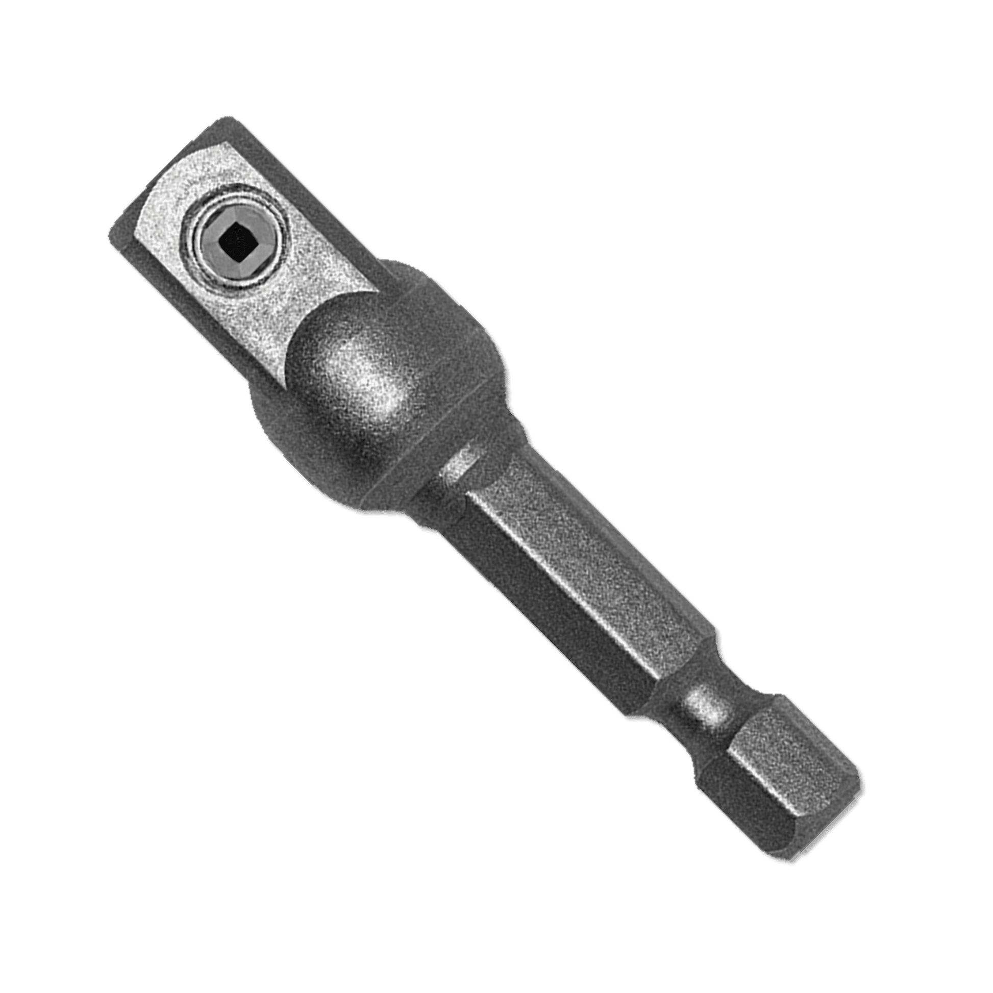 The DIABLO DSA0375 is a robust 2-inch long adapter with a 1/4 inch hex end and a 3/8 inch square drive, ideal for attaching drill bits or sockets to impact drivers, ensuring reliable performance every time.