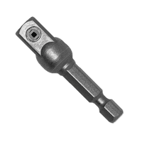 The DIABLO DSA0375 is a robust 2-inch long adapter with a 1/4 inch hex end and a 3/8 inch square drive, ideal for attaching drill bits or sockets to impact drivers, ensuring reliable performance every time.