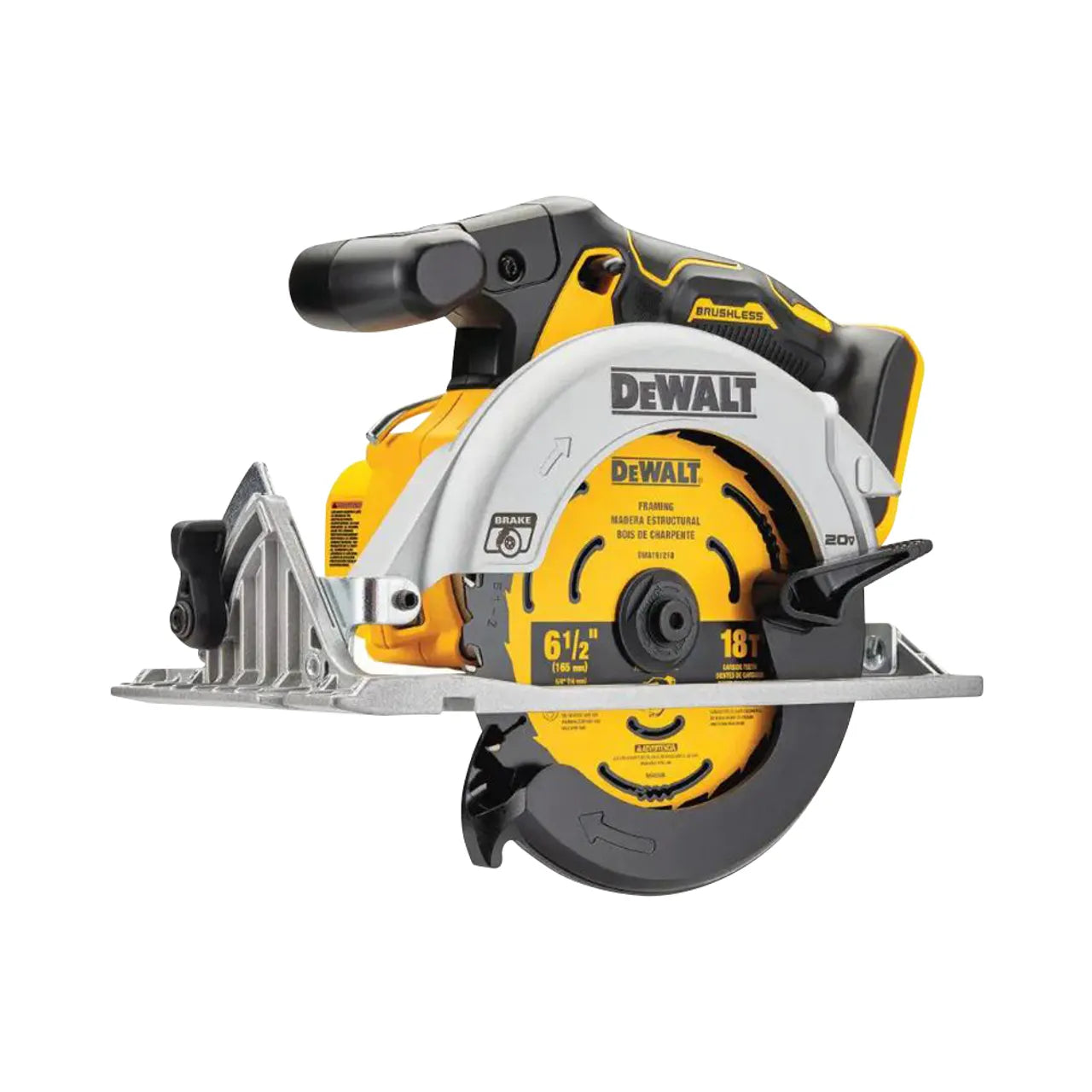 20V MAX Cordless Brushless 6-1/2 in. Circular Saw - (Tool-Only)