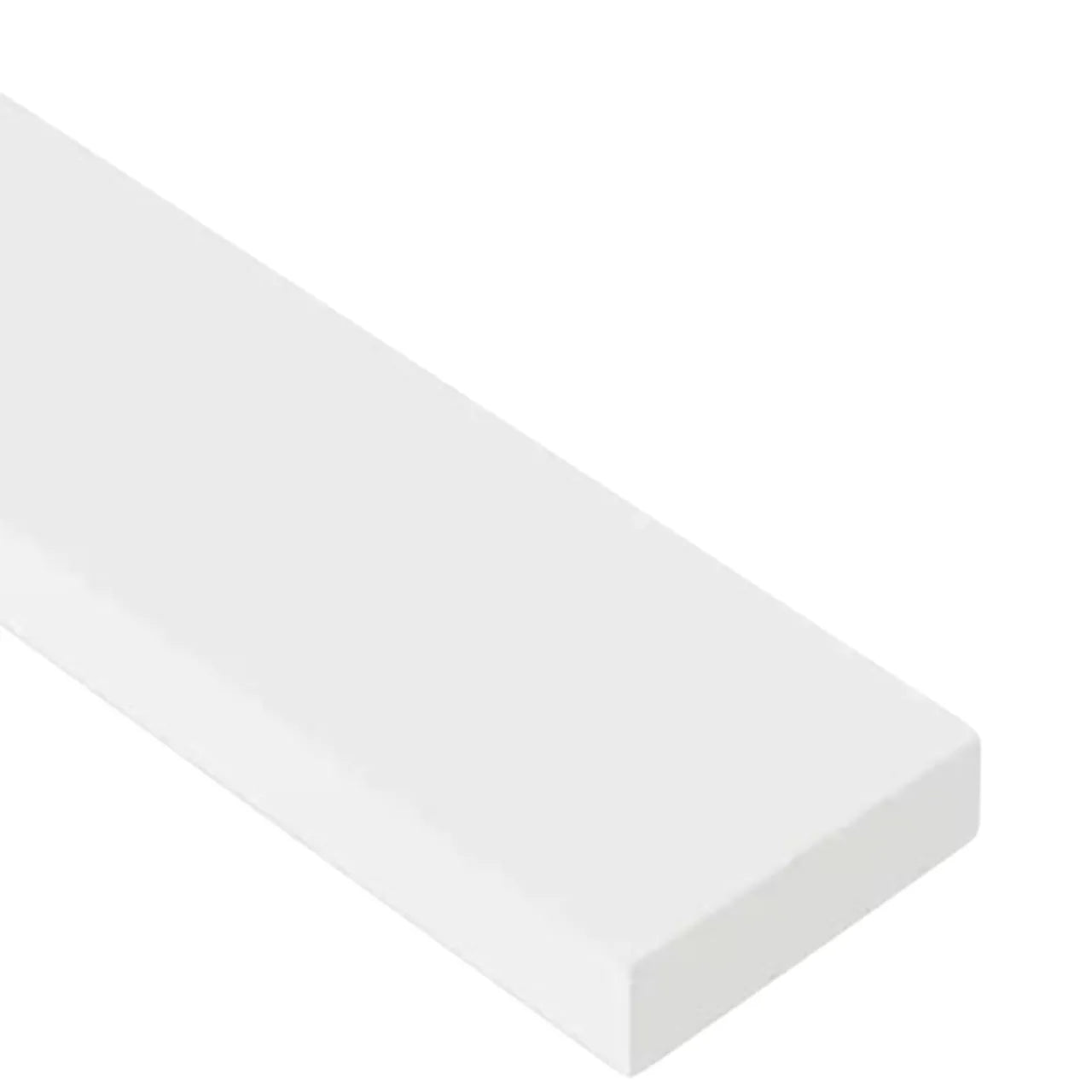 3/4 in. x 5-1/2 in. x 8 ft. PVC Composite Traditional Trim - White