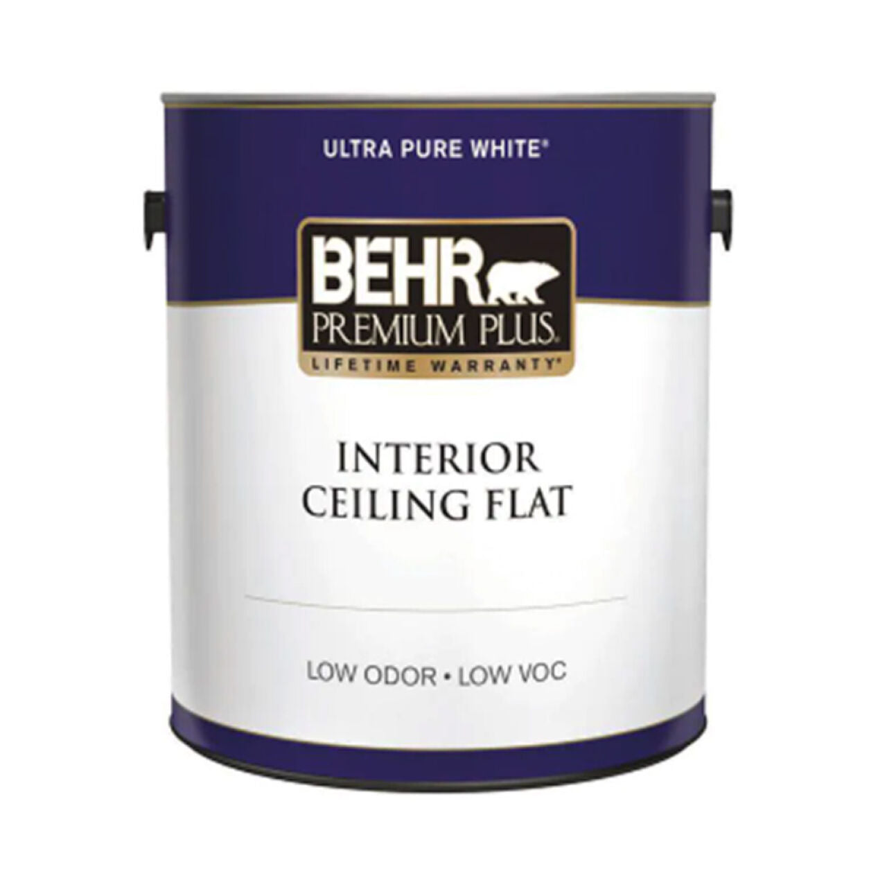 Premium Plus 1 gal. Ceiling Flat Interior Paint - Ultra Pure White