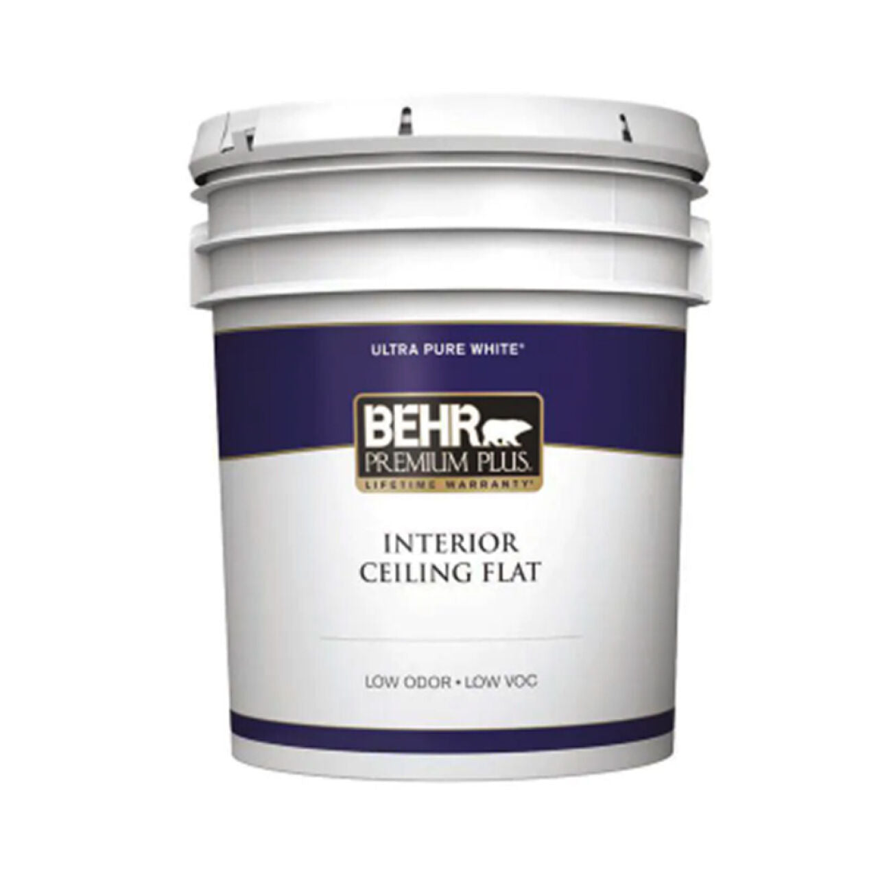 Premium Plus 5 gal. Ceiling Flat Interior Paint - Ultra Pure White