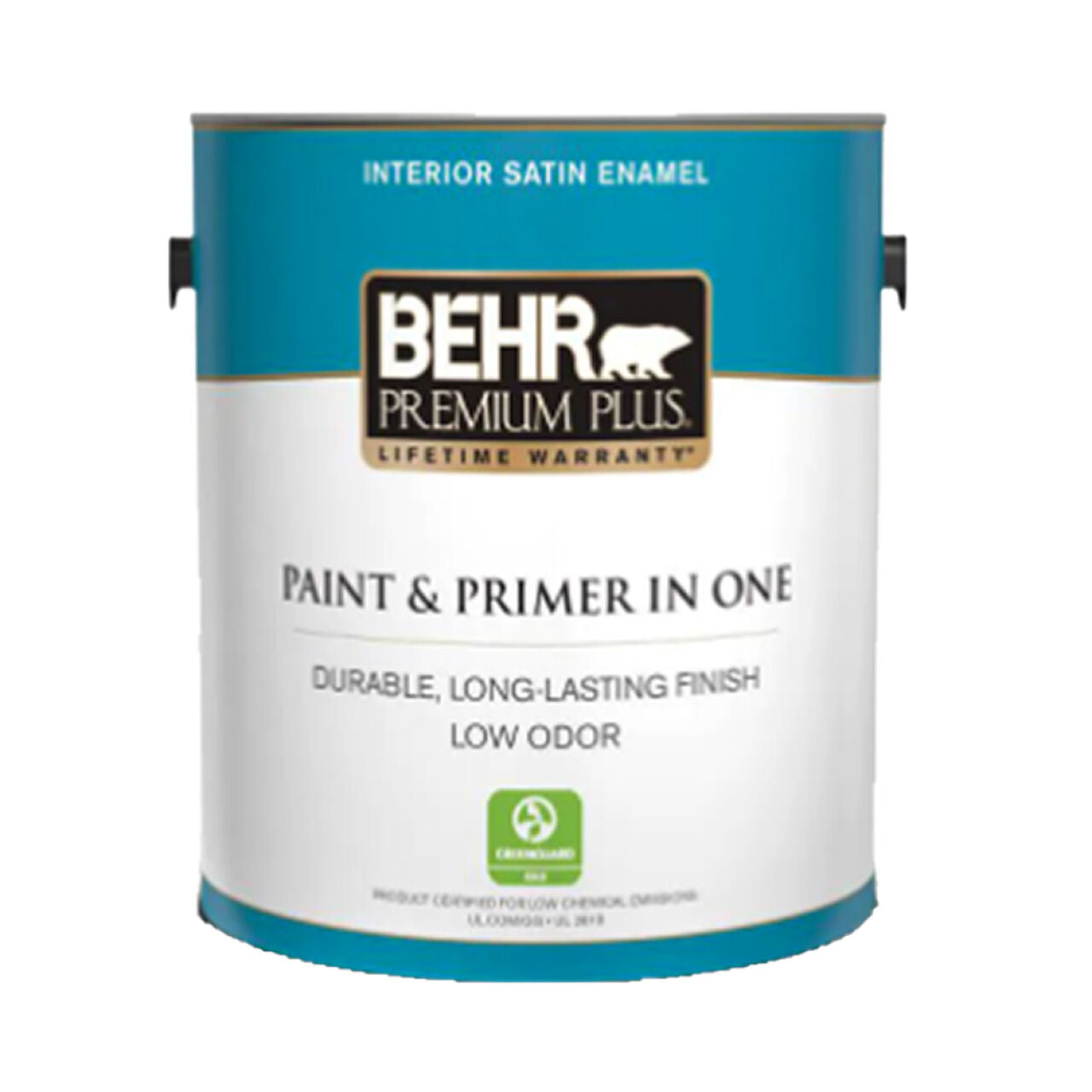 1 gal. Interior Satin Paint & Primer in One - Ultra Pure White