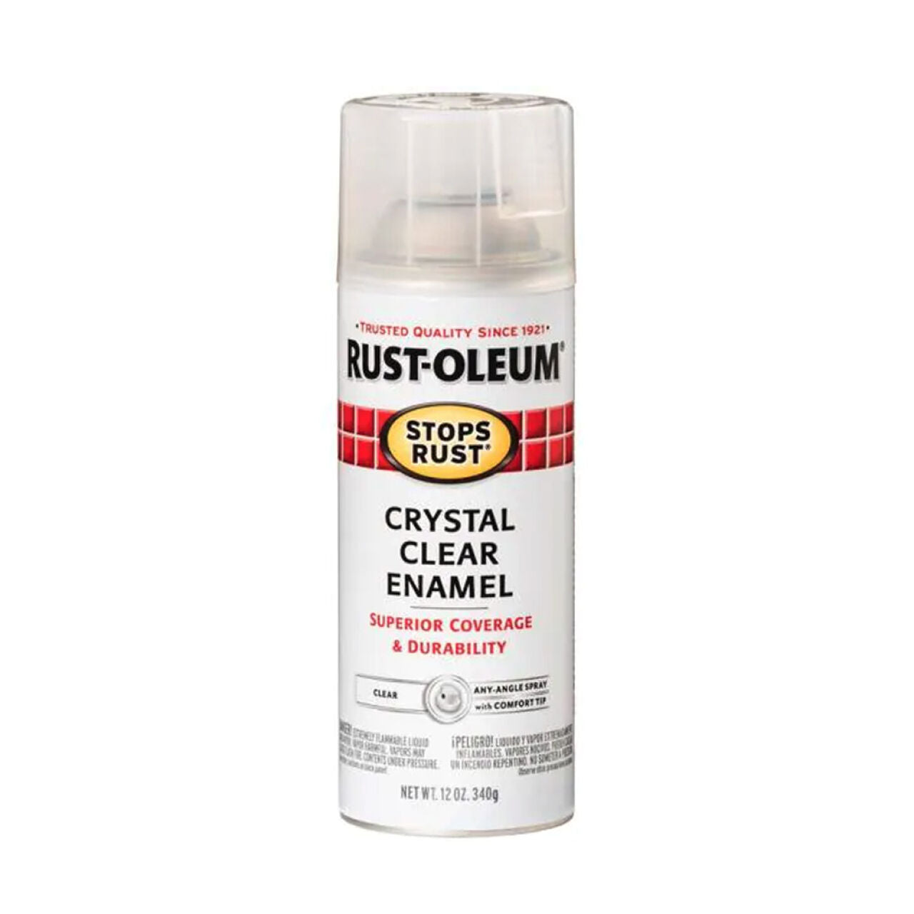 12 oz. Protective Enamel Spray Paint - Gloss Crystal Clear