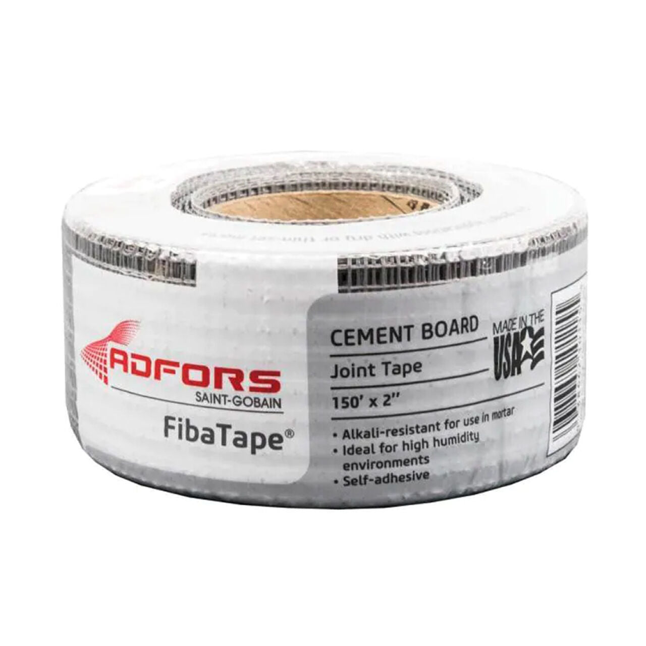 FibaTape 2 in. x 150 ft. Alkali-Resistant Self-Adhesive Cement Board Tape