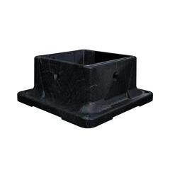 4 in. x 4 in. Plastic Post Anchor