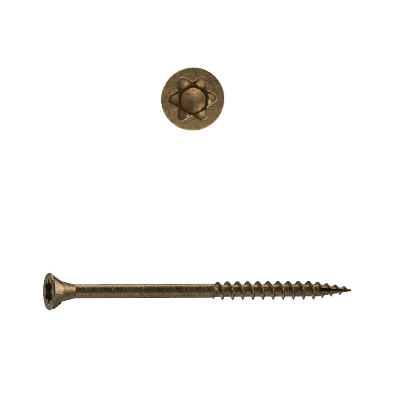 #8 x 1-1/4 in. Star Drive Head Construction Screws (5 lb.)