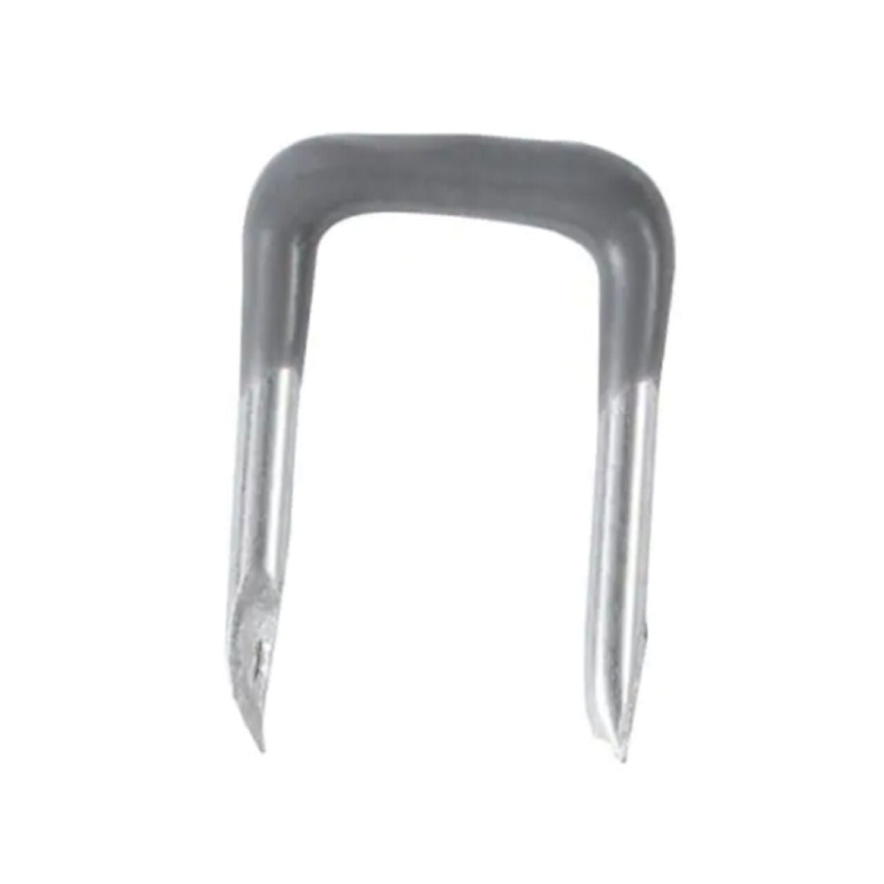 1/2 in. Metal PVC Insulated Staple - Gray