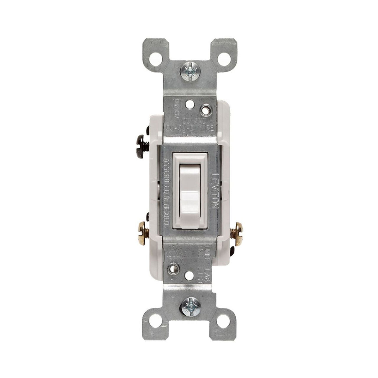 Single Pole Switch 15A - White