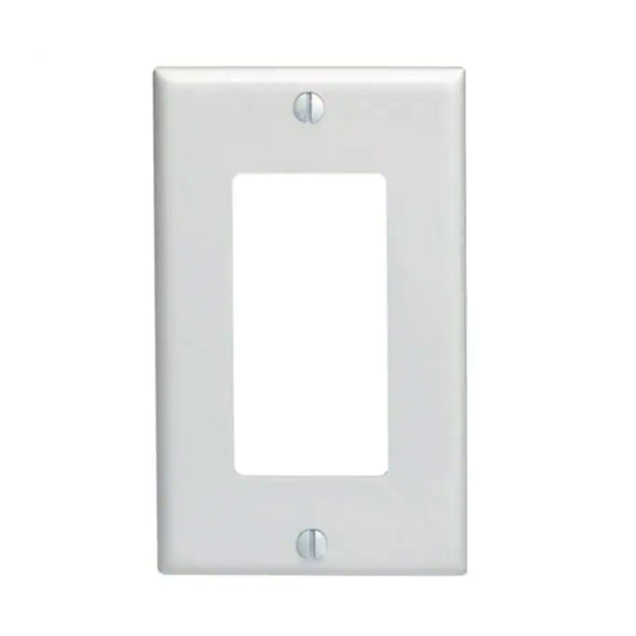 Wall Plate - 1 Gang Decora - White