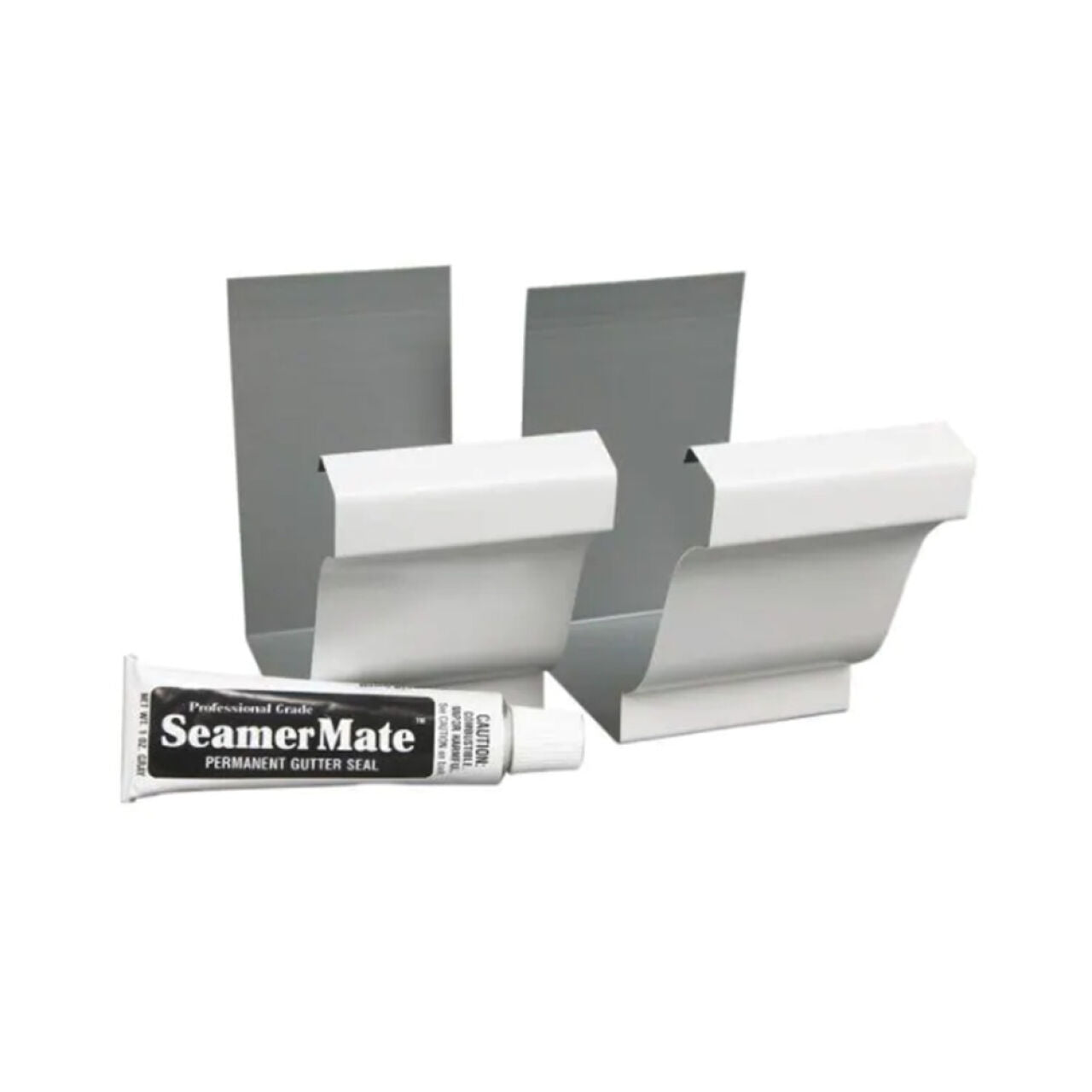 5 in. Aluminum Seamers with Seamermate - White