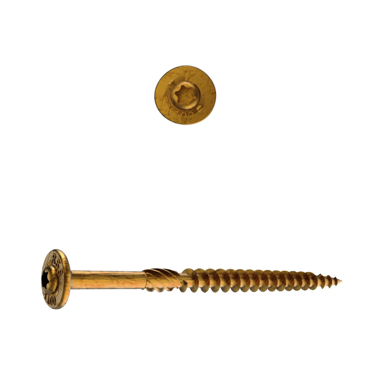 5/16 in. x 3-1/8 in. GRK Star Drive Head Round Washer Structural Screws (45/Pack)