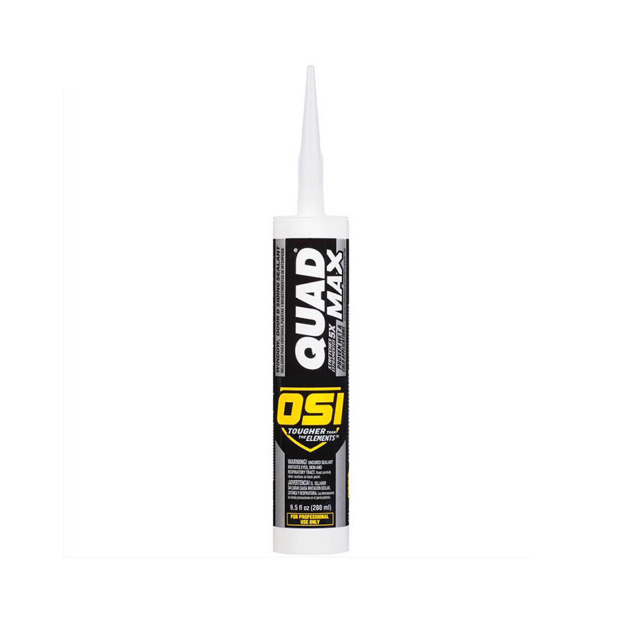 Quad Max 10.1 oz. Paintable Advanced Sealant Caulk - White