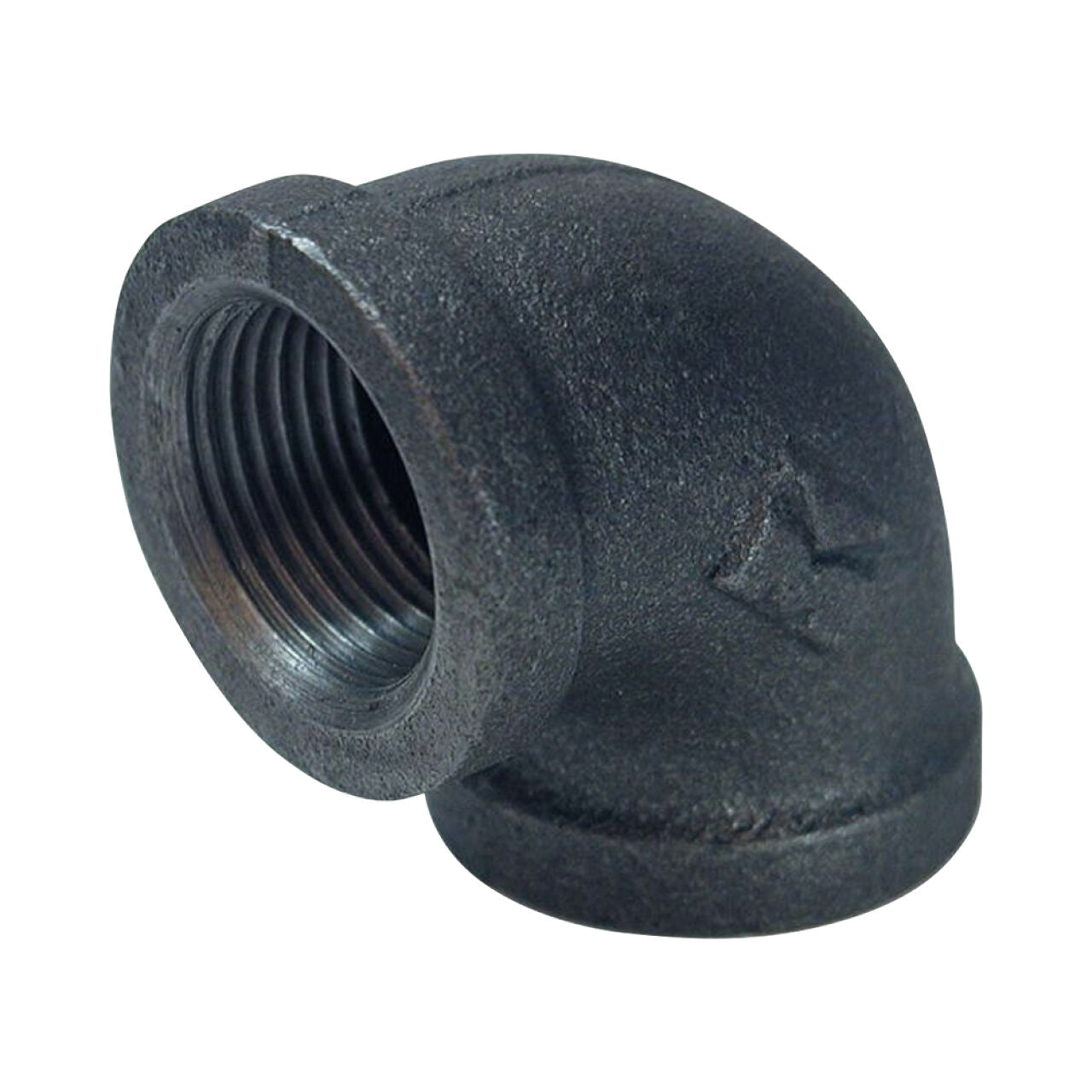 3/4 in. Black Malleable Iron 90-Degree FPT x FPT Elbow