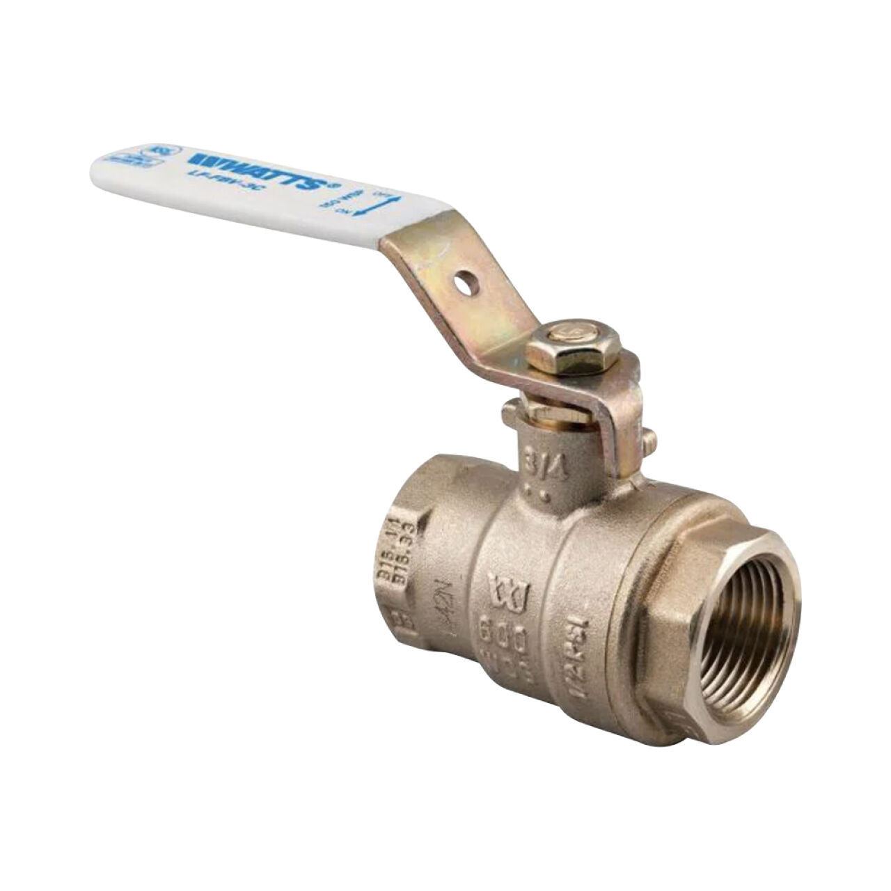 3/4 in. Brass FIP x FIP Full Port Threaded Ball Valve