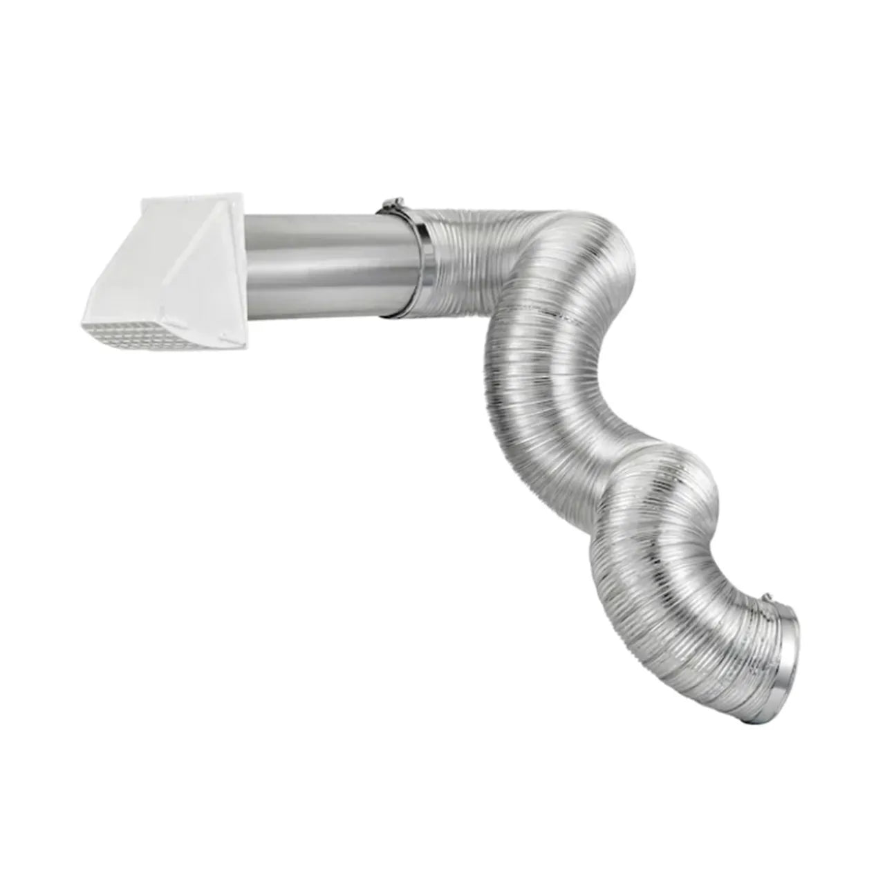 4 in. x 8 ft. Rigiflex Outdoor Exhaust Dryer Vent Kit