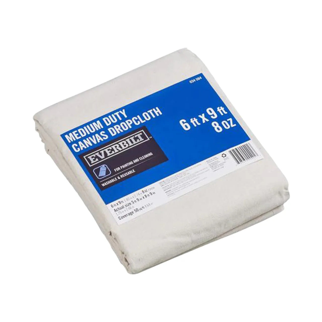 6 ft. x 9 ft. Medium Duty Canvas Drop Cloth