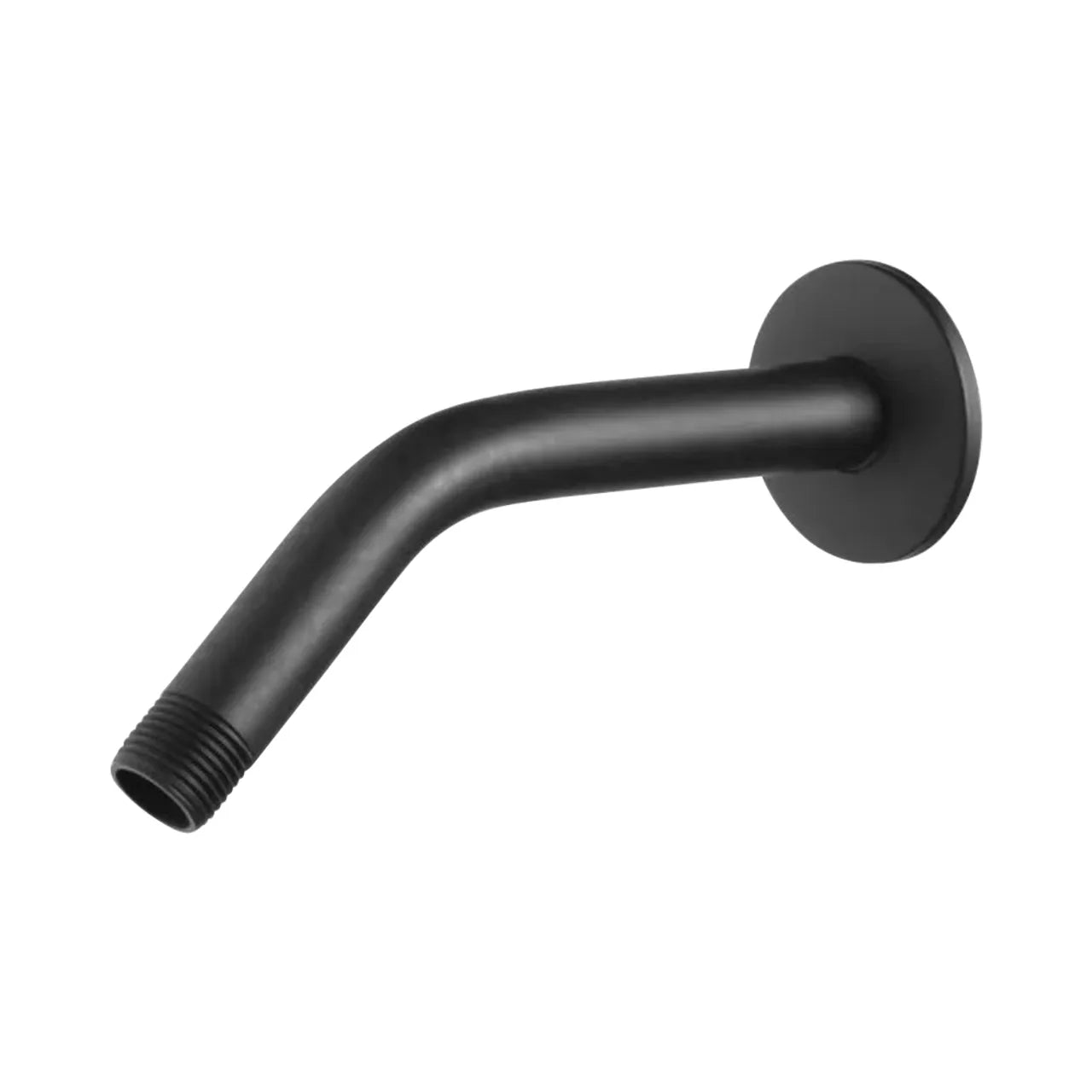 8 in. Shower Arm & Flange - Matte Black