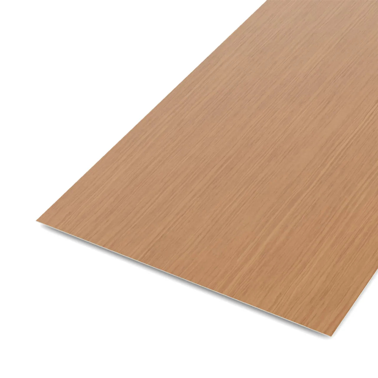 The Go Build 1/8 in. x 4 ft. x 8 ft. Utility Panel is showcased on a white background, highlighting its smooth surface, even texture, and natural wood grain pattern—ideal for woodworking projects and creative applications.