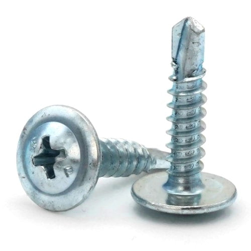 #8 X 3/4  Zinc Phillips Modified Truss Self-Drilling Screw (5lb Tub) - Go Build, The Fastest Way To Build