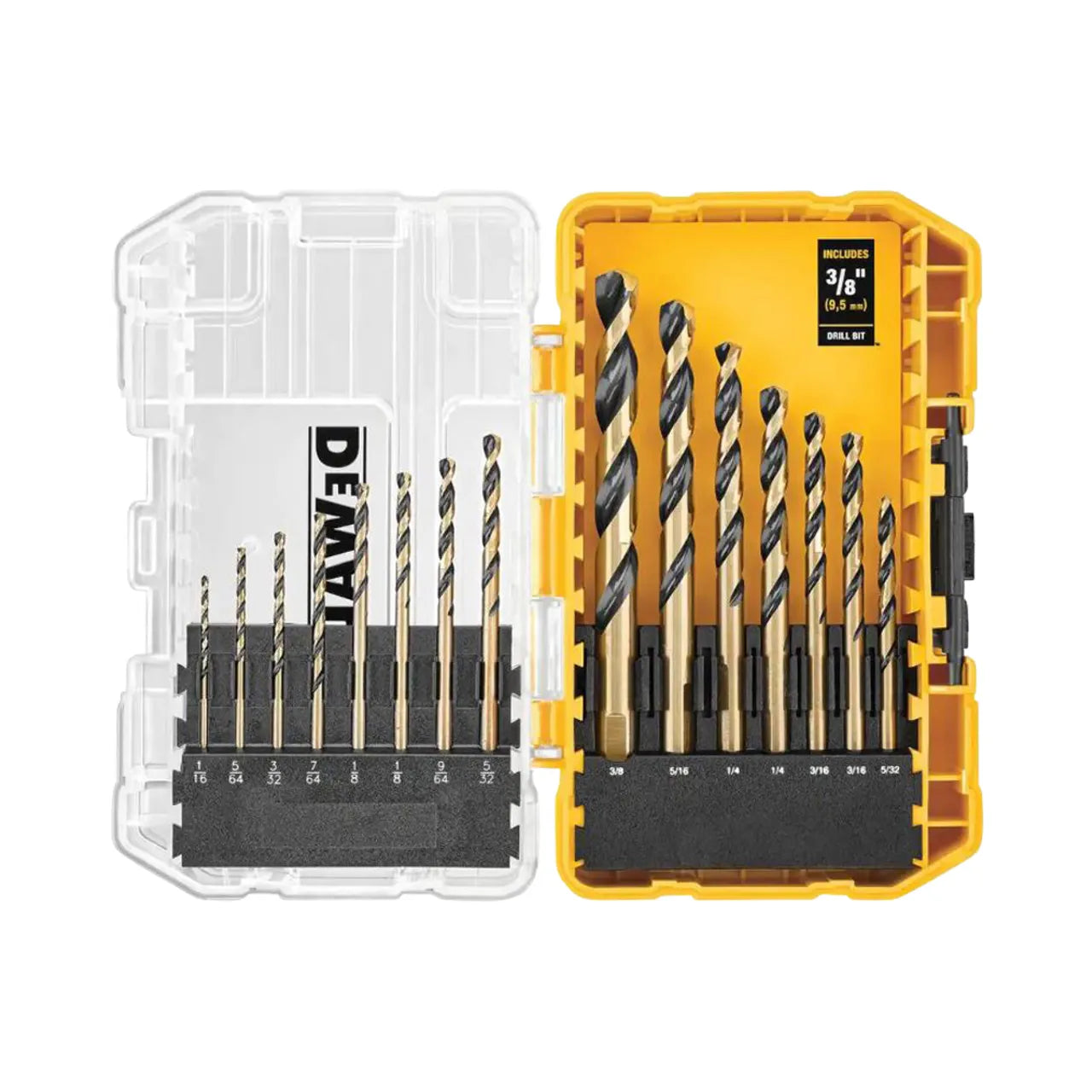 Black and Gold Drill Bit Set - (15-Piece)