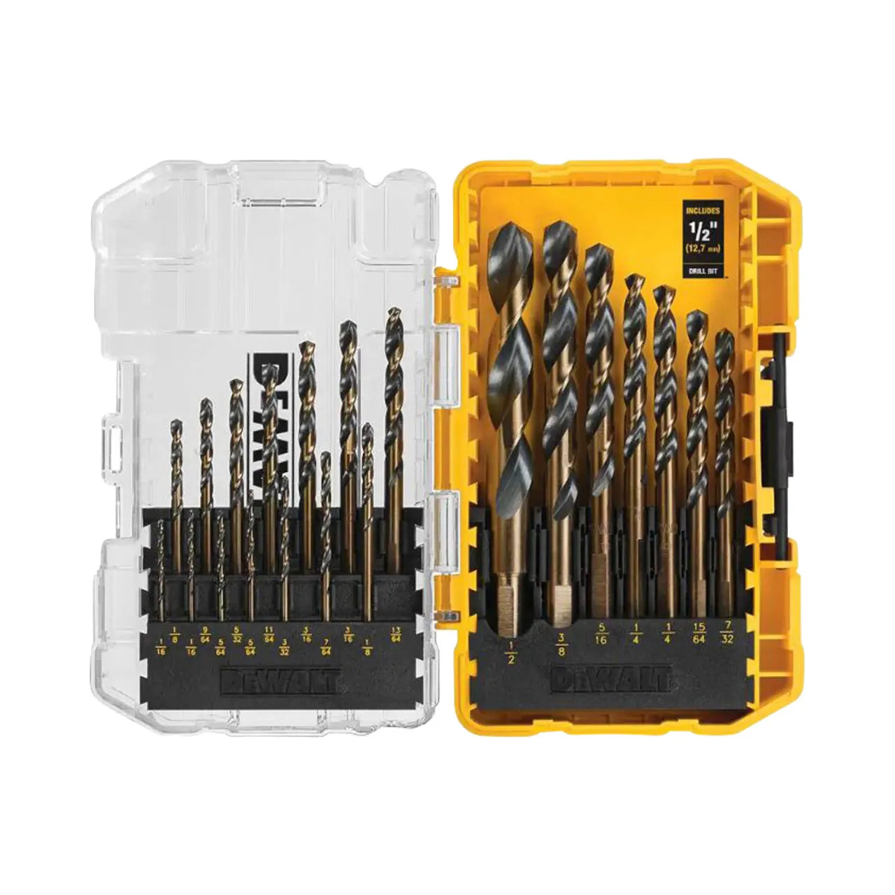 Black and Gold Drill Bit Set - (21-Piece)