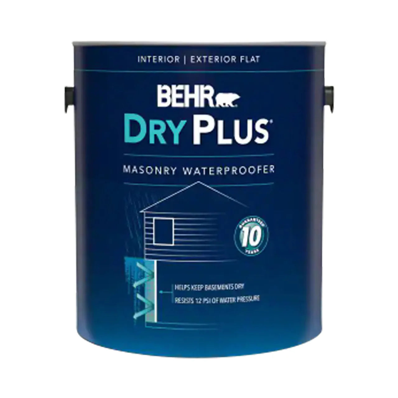 1 gal. Dry Plus Basement & Masonry Waterproofer - Interior/Exterior - Flat White