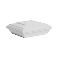 Fiberon ArmorGuard 4 in. x 4 in. New England Post Sleeve Cap - White