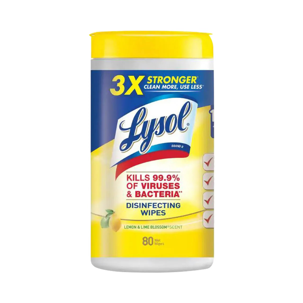 80-Count Lemon and Lime Blossom Disinfecting Wipes