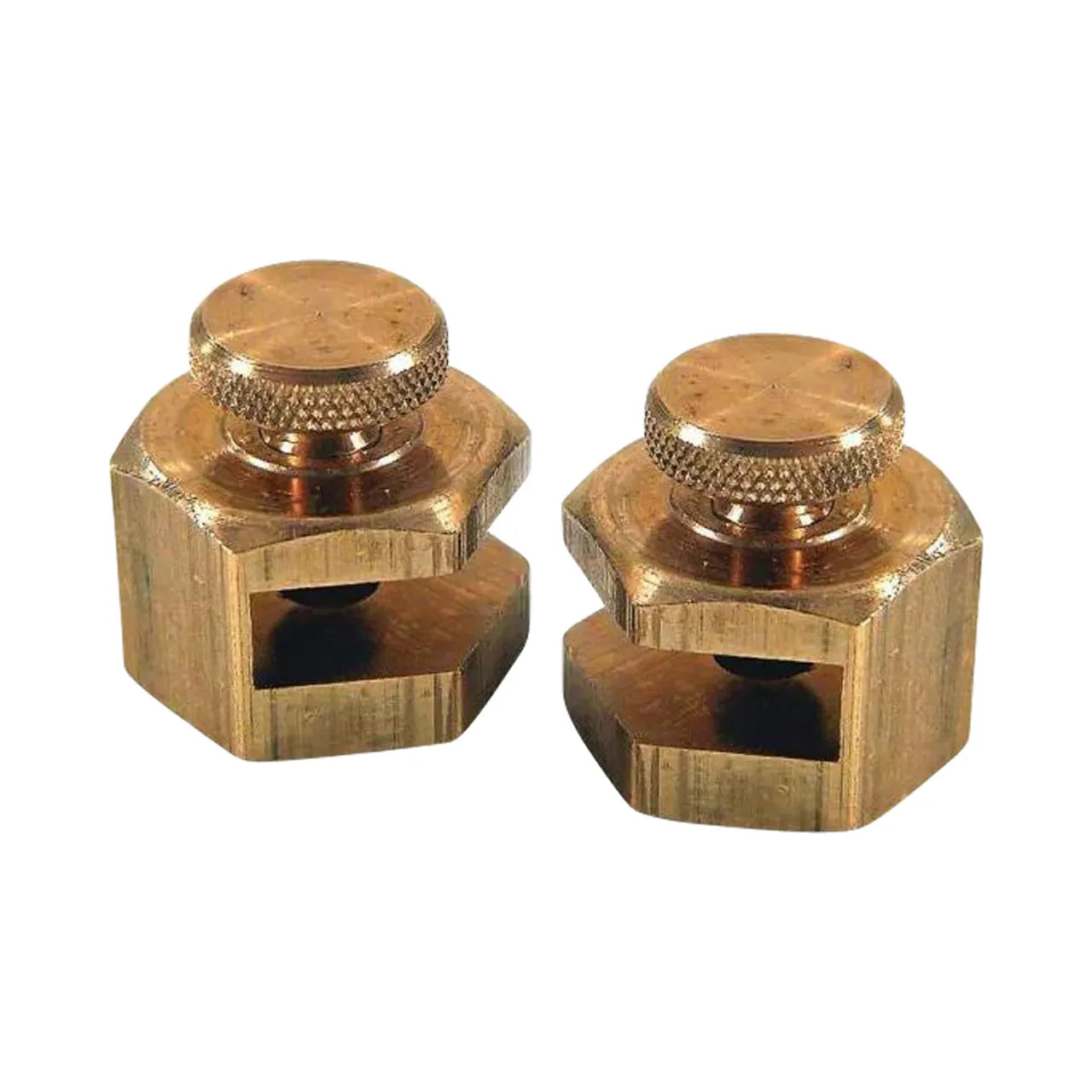 3/4 in. Brass Stair Gauges - (2/Pack)