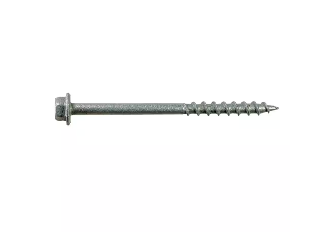 #10 x 2-1/2 in. 1/4-Hex Drive, Simpson Strong-Drive Galvanized Structural Connector Screws (100-Pack)