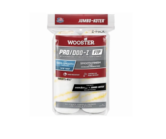 WOOSTER Jumbo-Koter 4-1/2 in. Pro/Doo-Z FTP Roller Cover (2-Pack)