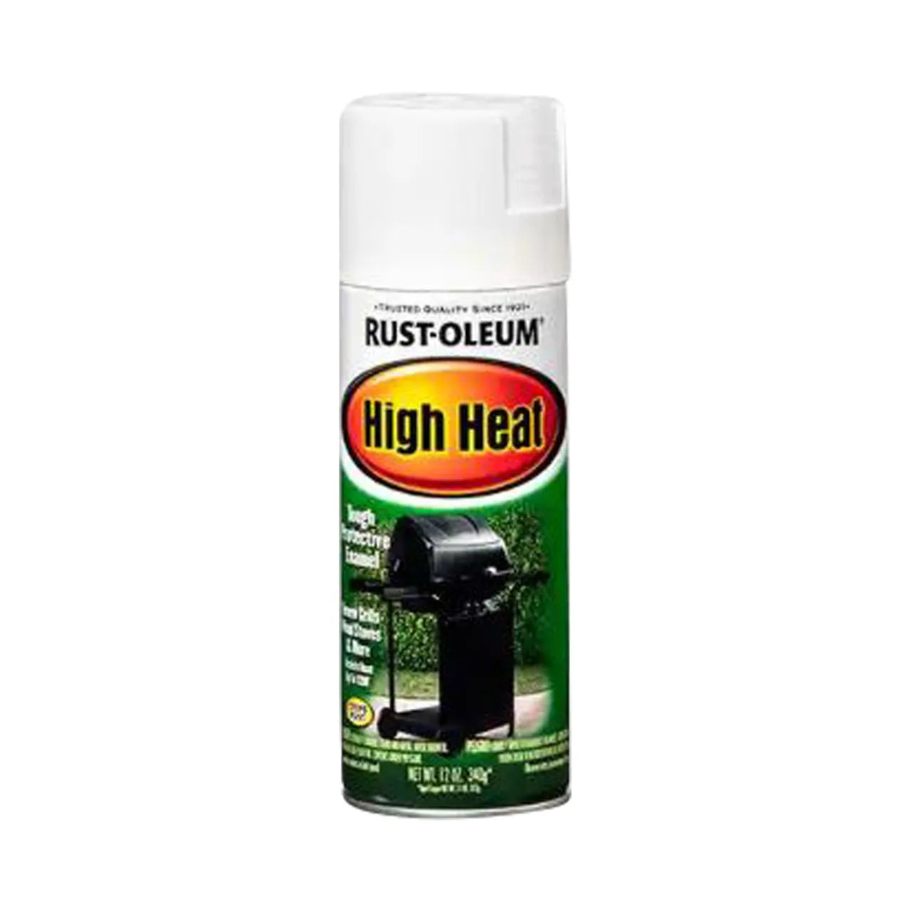 12 oz. High Heat Spray Paint - Satin White