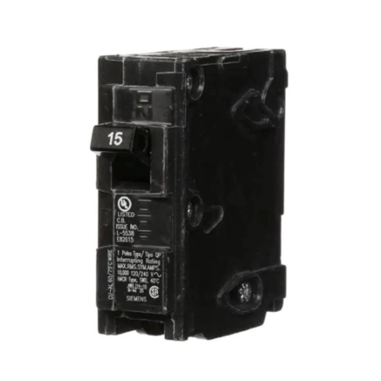 Type QP Breaker - 15A 1 Pole 120V