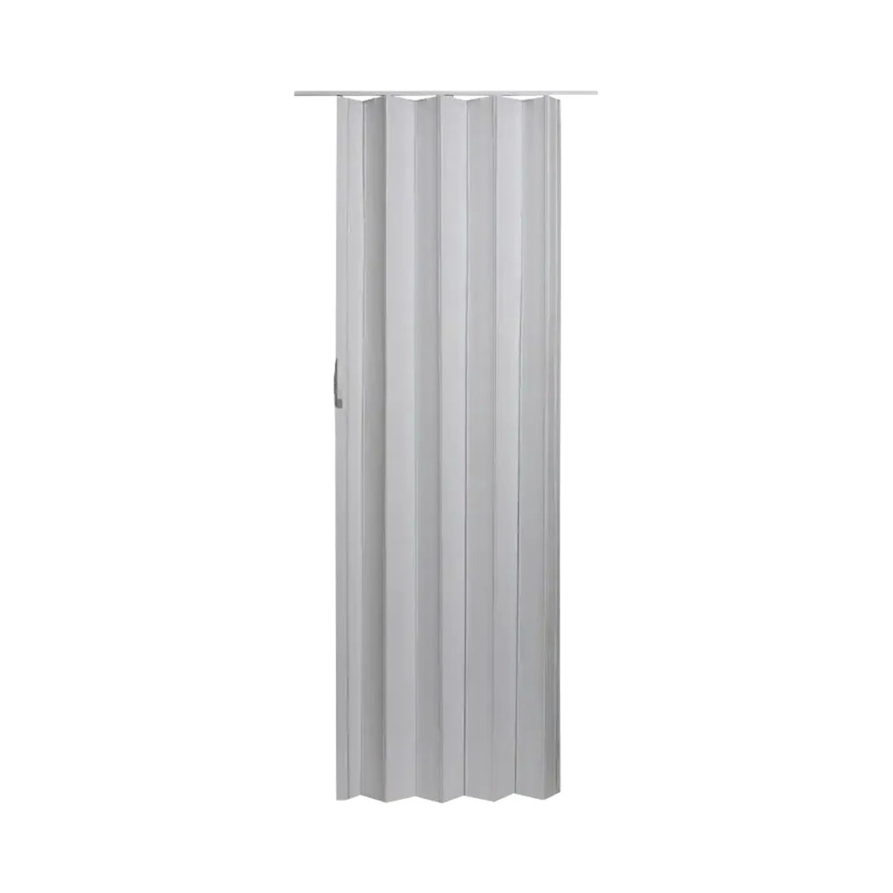 Via 36 in. x 80 in. Vinyl Accordion Door with Hardware - White