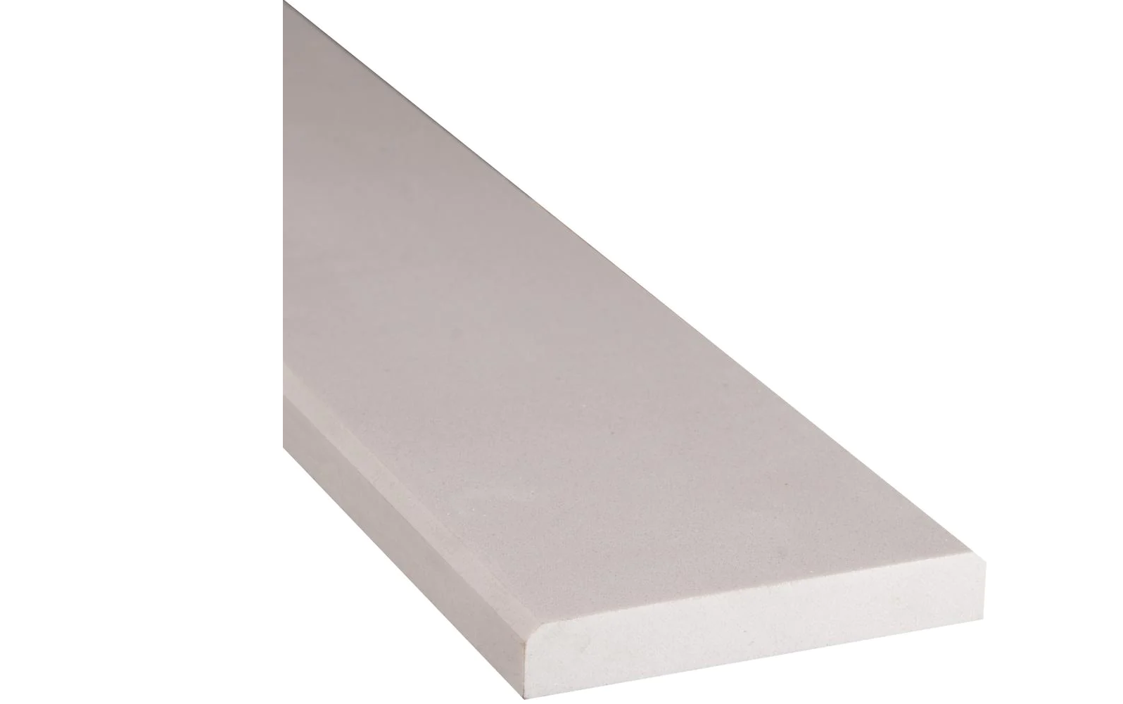 White Quarry Single Beveled 6 in. x 37 in. Polished Engineered Marble Threshold Tile (3.08 ln. ft./E - Go Build, The Fastest Way To Build