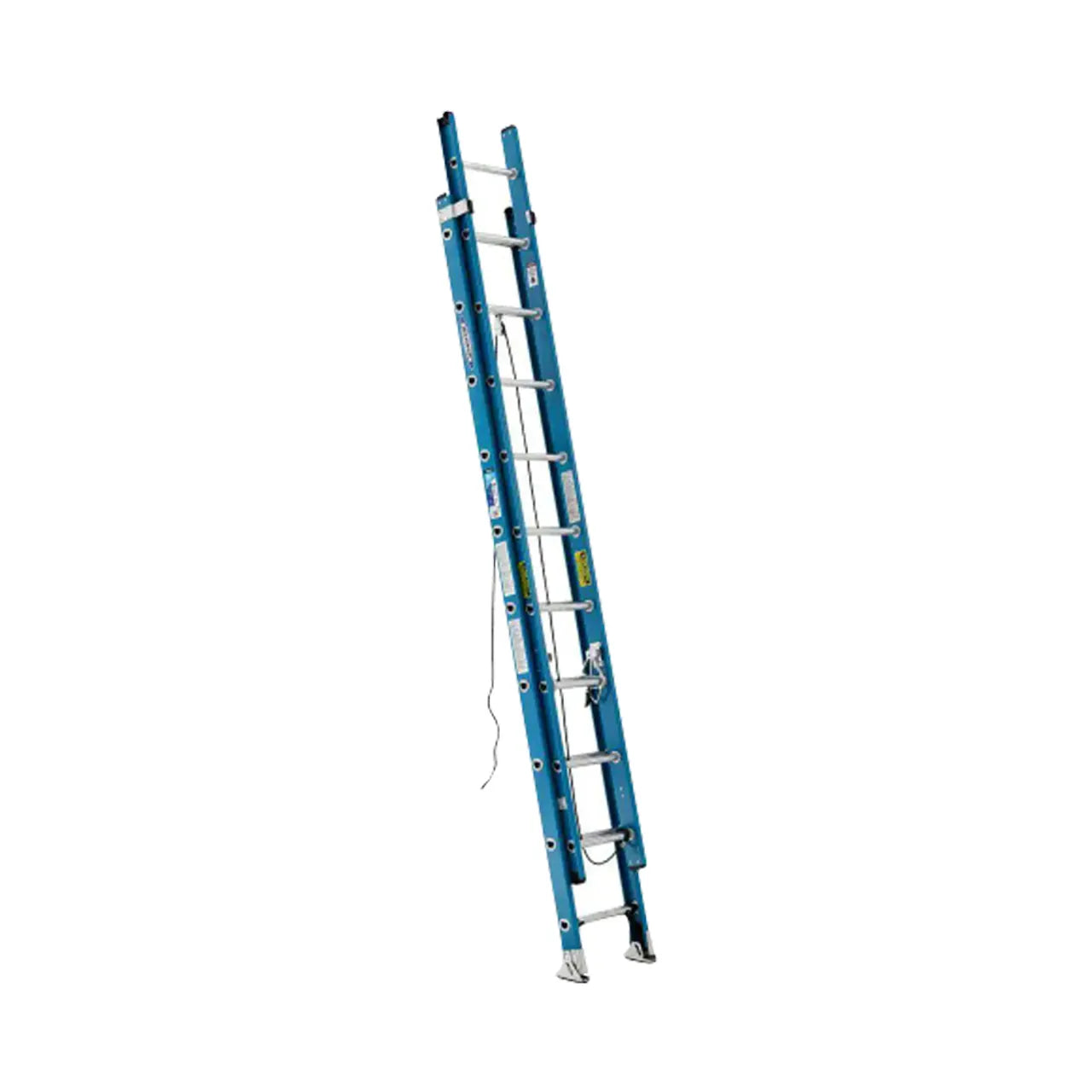 20 ft. Fiberglass Extension Ladder with 250 lbs. Load Capacity Type I Duty Rating