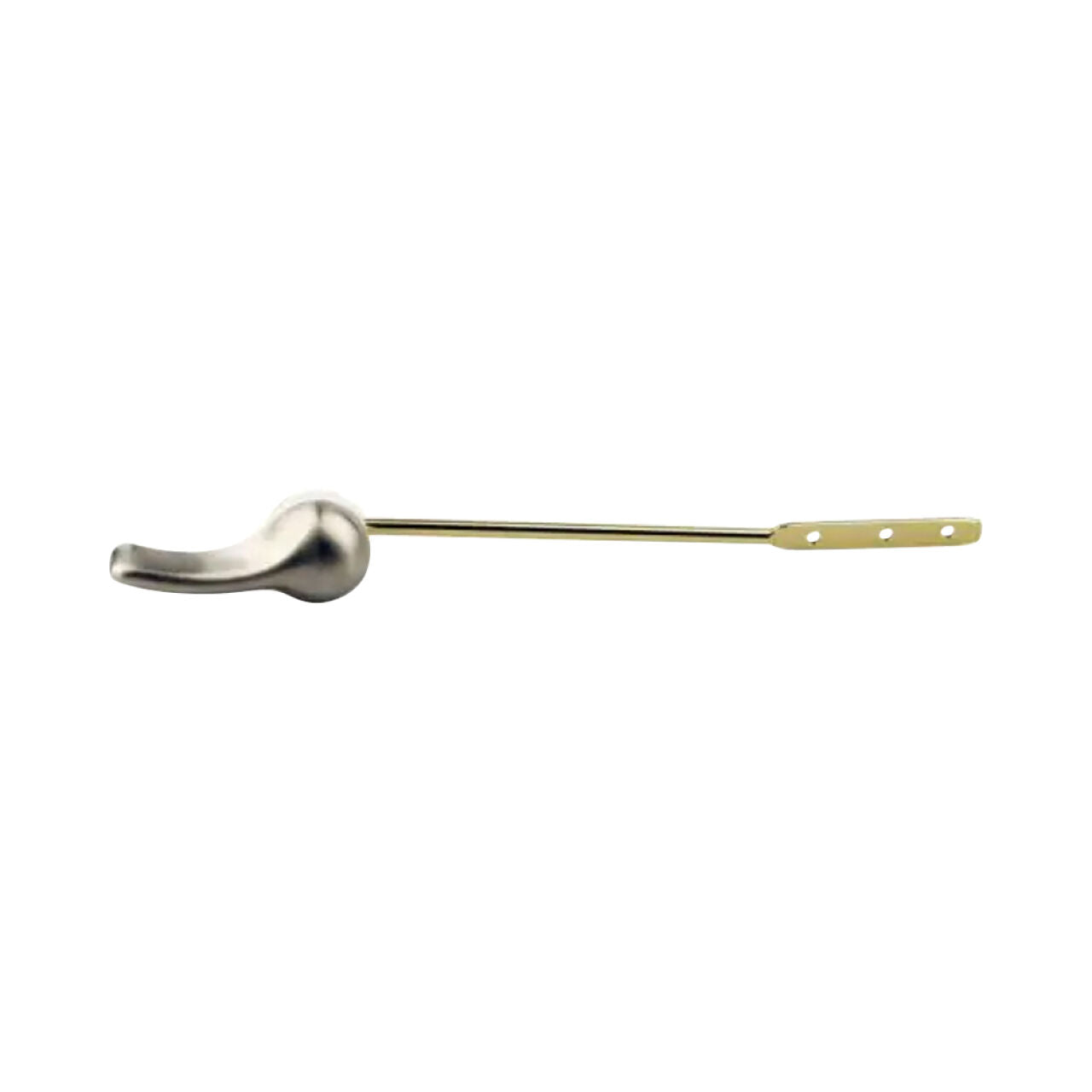 Front Mount Toilet Tank Lever - Brushed Nickel