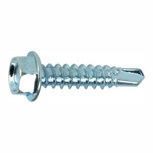 #10 x 1 in. External Hex Flange Hex-Head Sheet Metal Screws (1 lb. Pack) - Go Build, The Fastest Way To Build