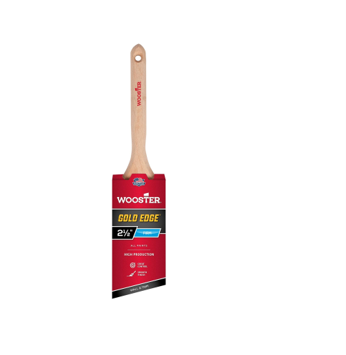 WOOSTER Gold Edge Polyester Angle Sash Paint Brush