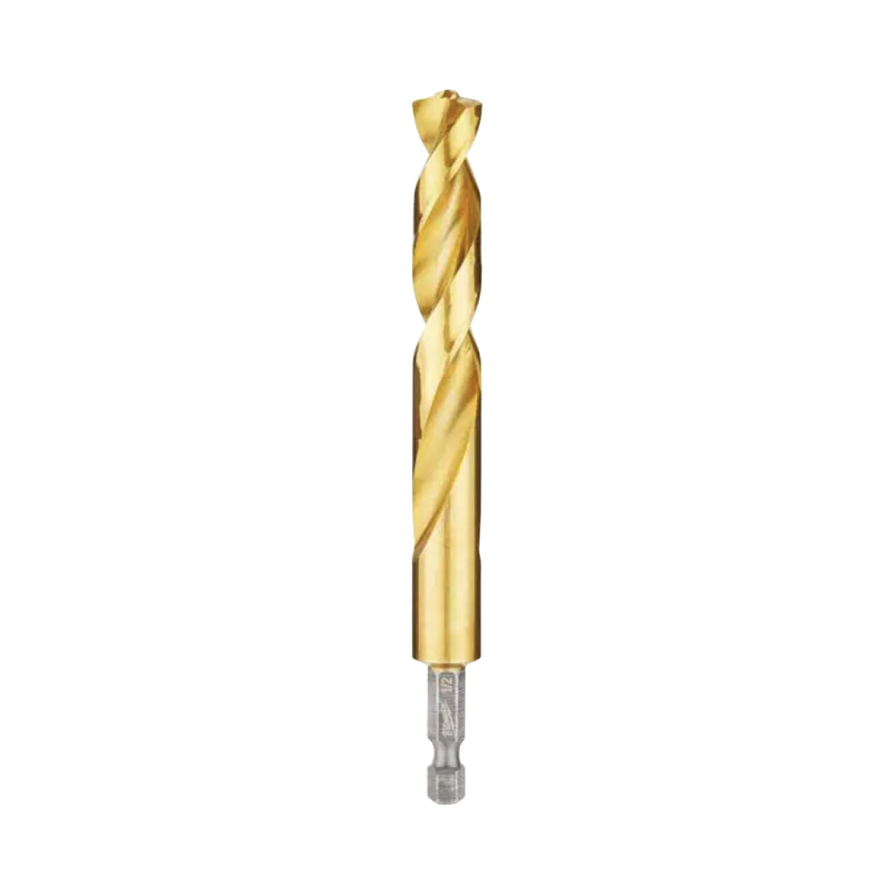 SHOCKWAVE 1/2 in. Titanium Twist Drill Bit