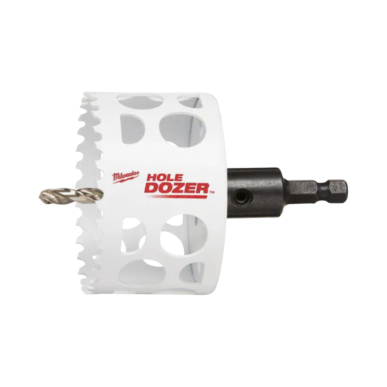 2-1/2 in. Hole Dozer Bi-Metal Hole Saw with 3/8 in. Arbor & Pilot Bit