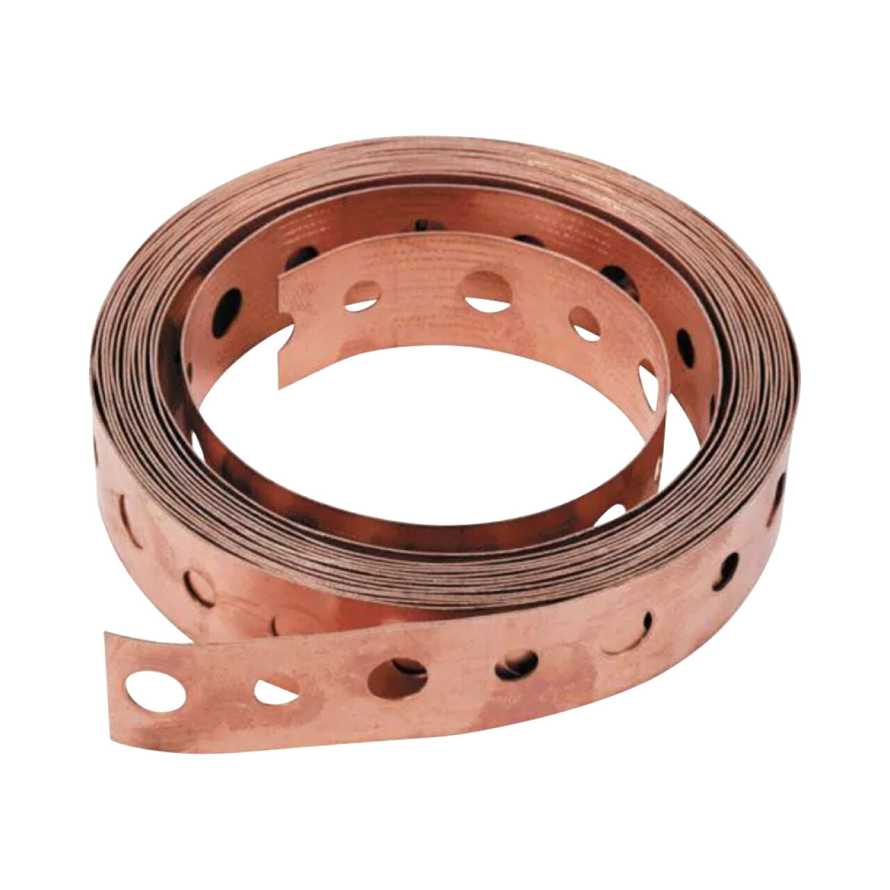 3/4 in. x 10 ft. 24 Ga Copper Pipe Hanger Strap