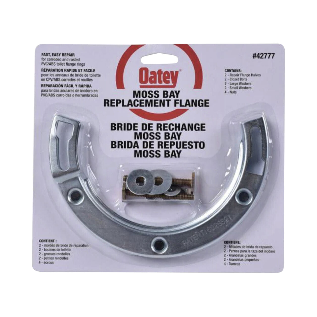 7 in. Stainless Steel Toilet Flange Replacement Ring