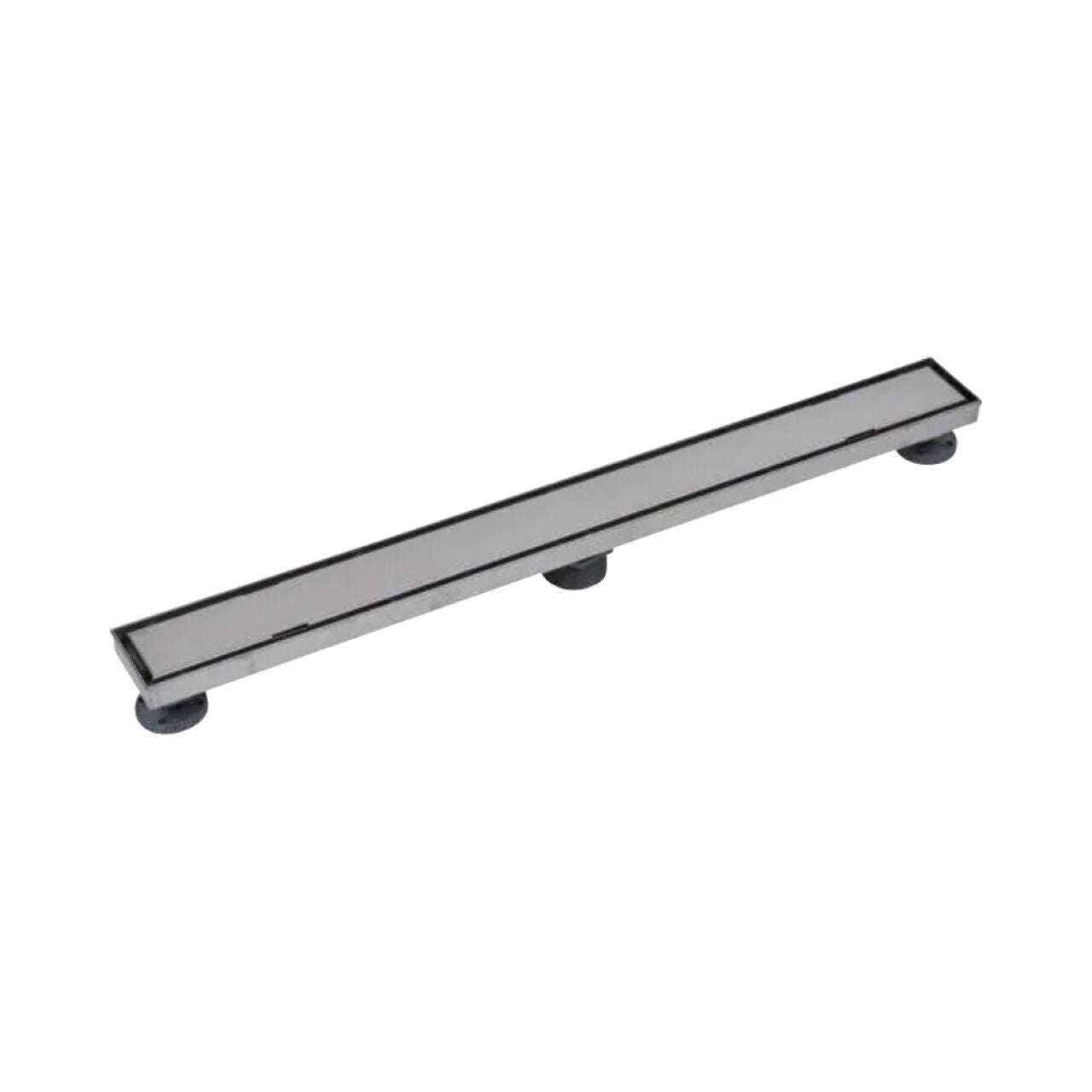 32 in. Designline Stainless Steel Linear Shower Drain with Tile-In Pattern Drain Cover